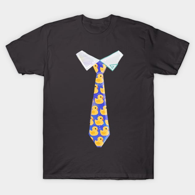 Ducky tie T-Shirt by Susi V